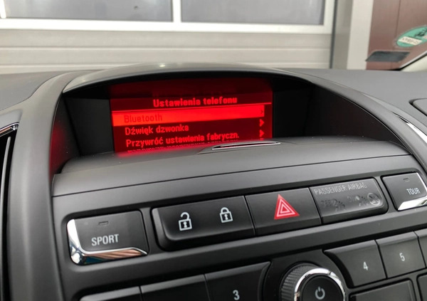Opel Zafira cena 44900 przebieg: 277374, rok produkcji 2014 z Osieczna małe 667